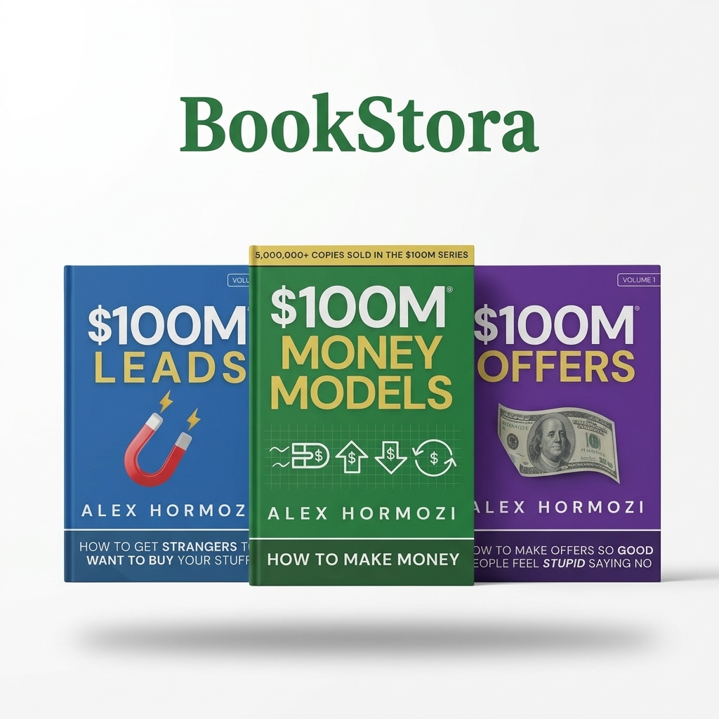 Alex Hormozi – Trilogy Pack - $100M Pack of 03 Books (Novel)
